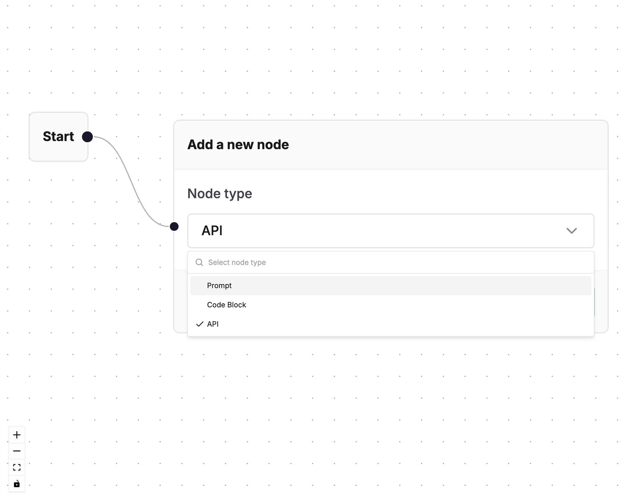 Add API node